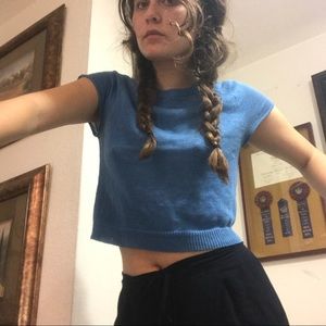 Alice + Olivia Linen Knit Top